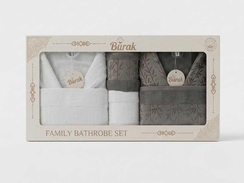 Bamboo Pattern Double Robe Set (6 pcs)