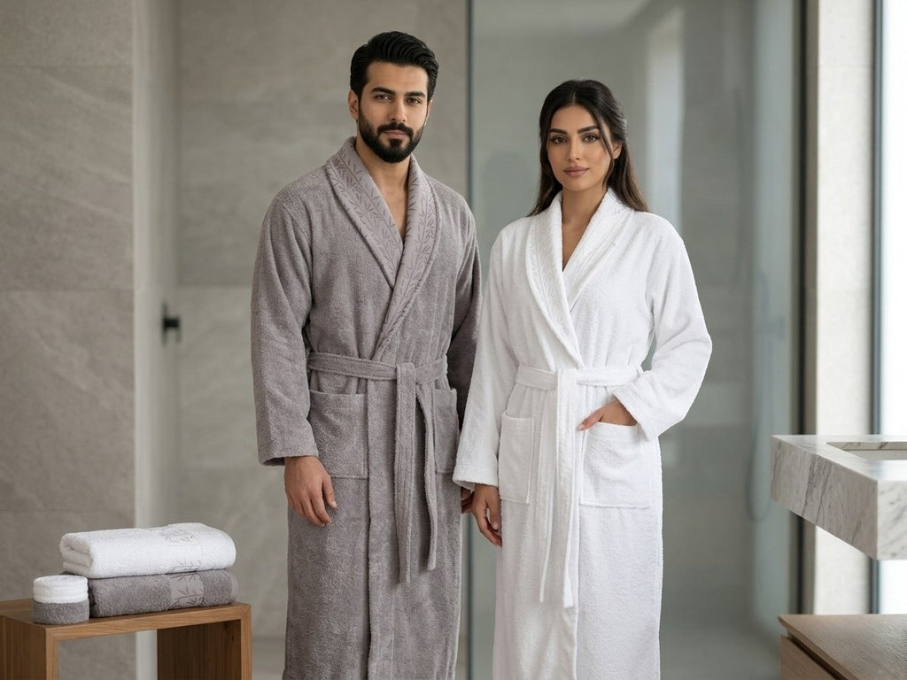 Bamboo Pattern Double Robe Set (6 pcs)