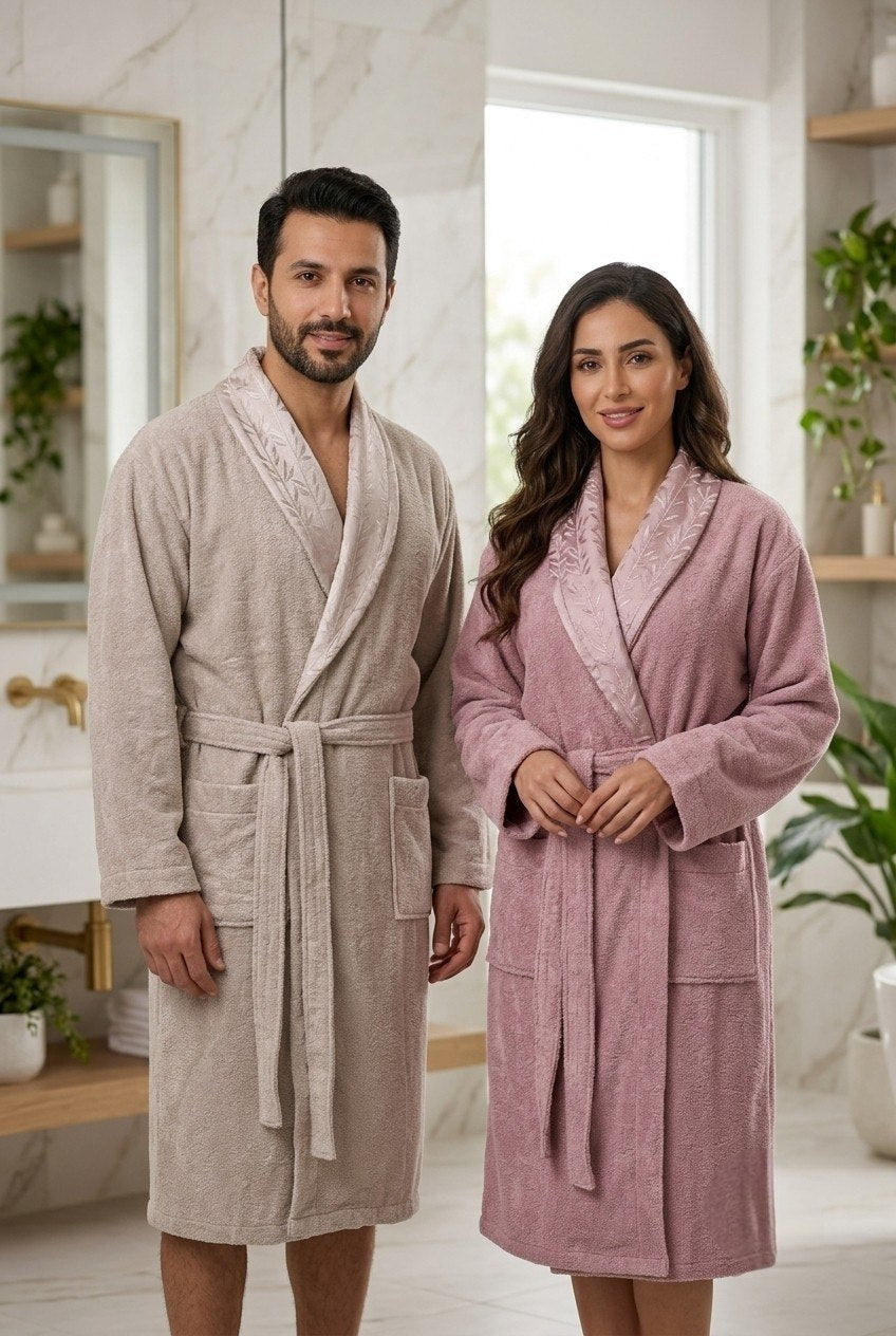 Bamboo Pattern Double Robe Set (6 pcs)