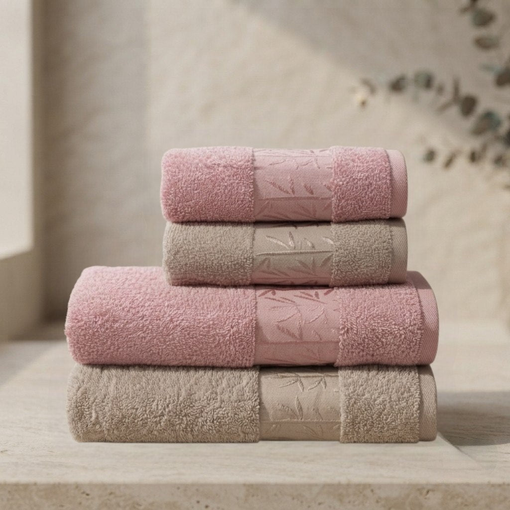 Bamboo Pattern Double Robe Set (6 pcs)