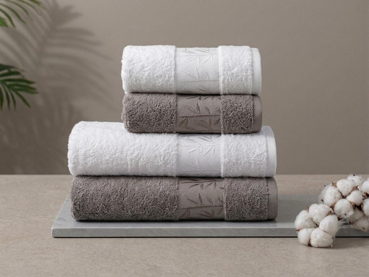 Bamboo Pattern Double Robe Set (6 pcs)