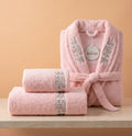 Bahar Classic Single Robe Set with Half Towel (3 pcs)