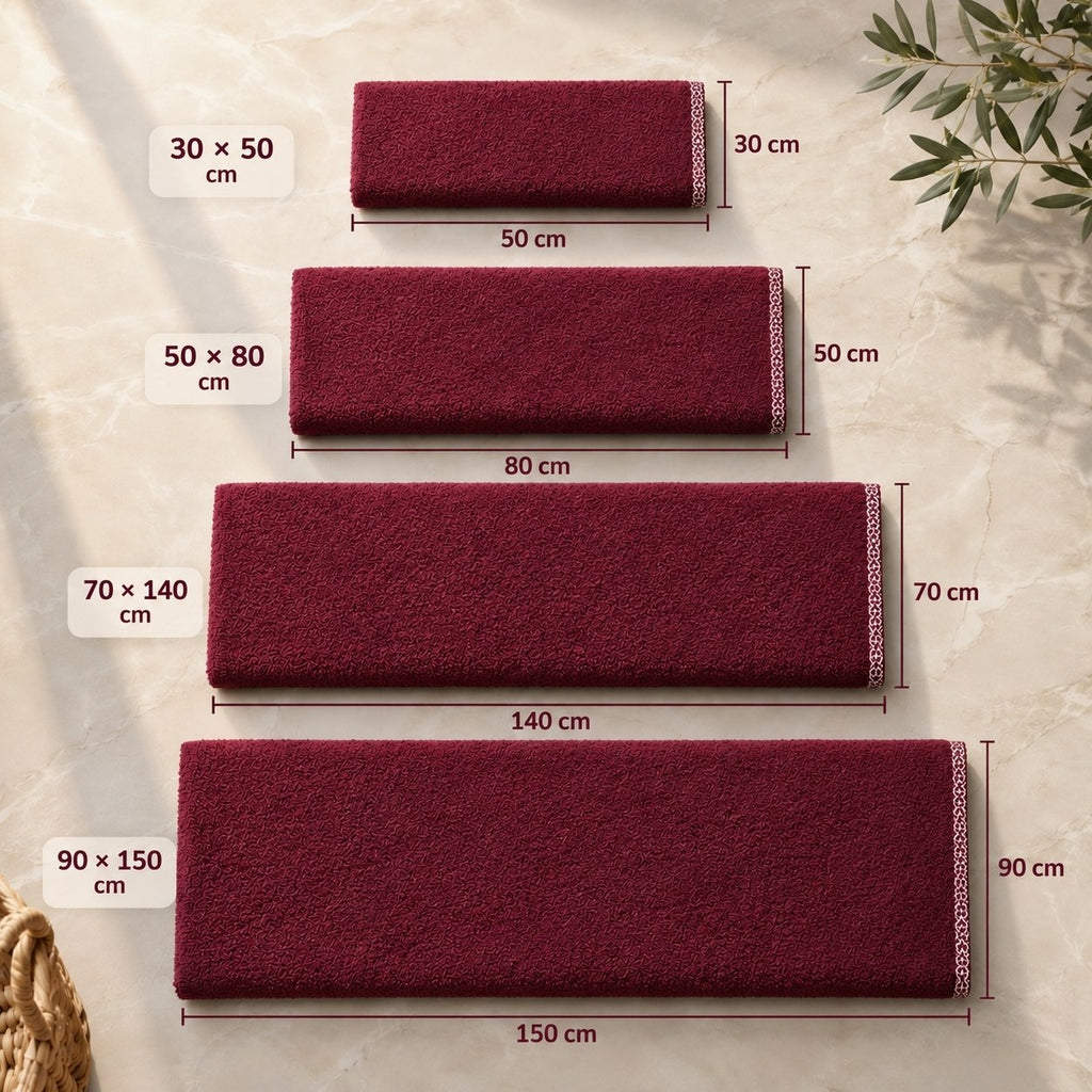 Bahar Classic Towel Set - 4 Sizes