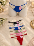 Golden Curve Bridal Underwear – 6-Piece Multi-Color Set